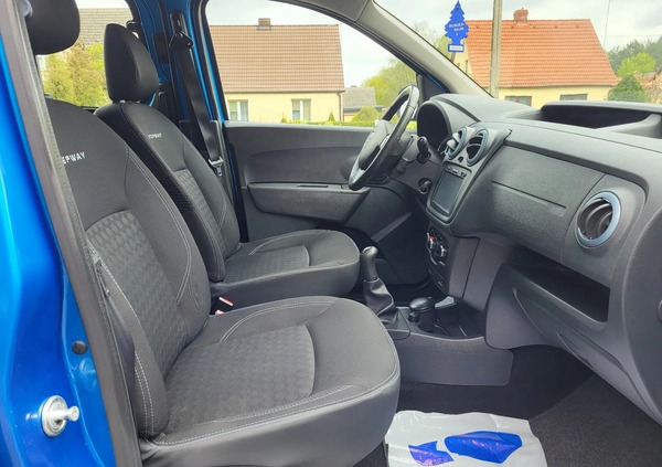 Dacia Dokker cena 32800 przebieg: 134850, rok produkcji 2015 z Złotów małe 781
